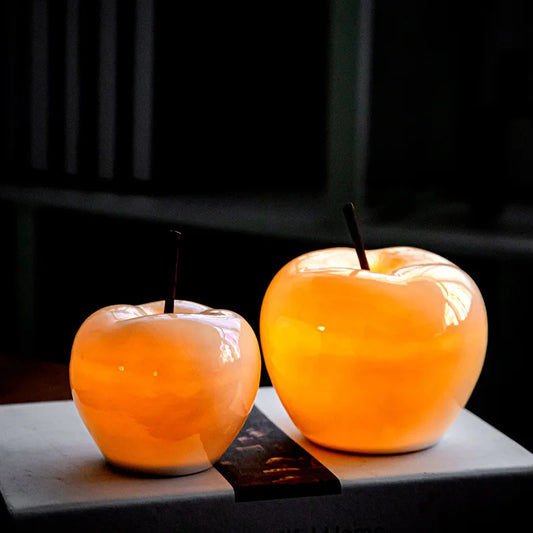 LED Translucent Apple Decoration Crafts