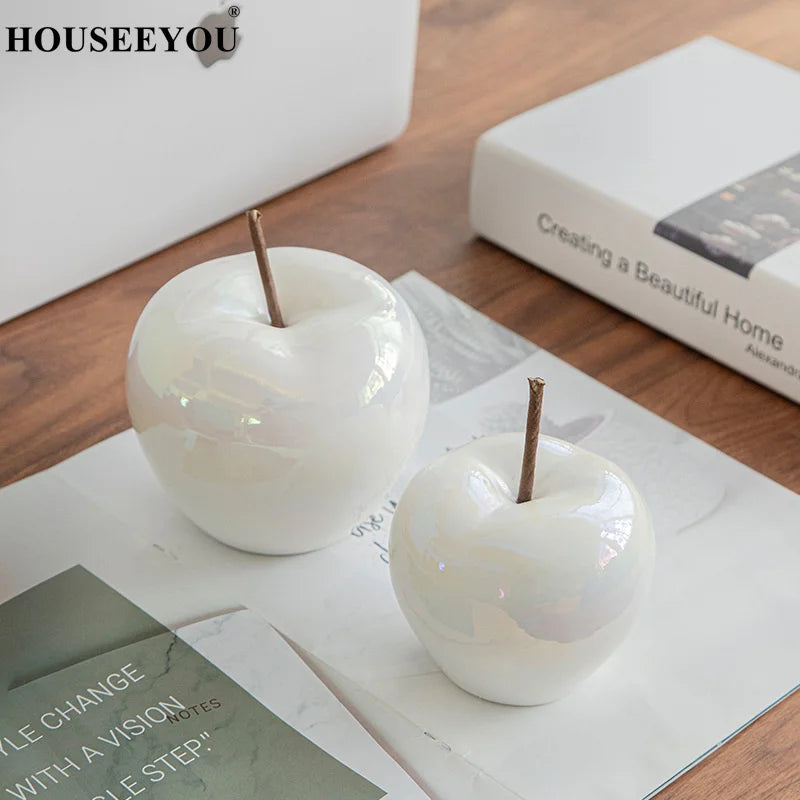 LED Translucent Apple Decoration Crafts