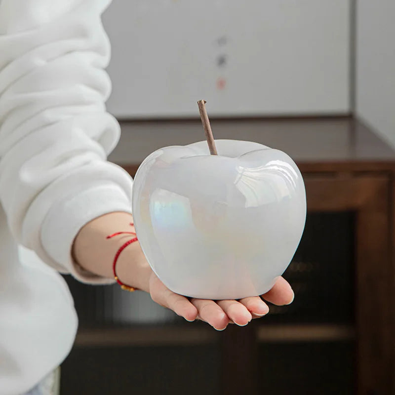 LED Translucent Apple Decoration Crafts