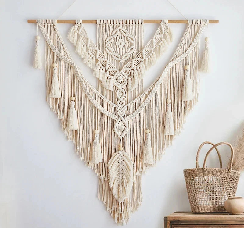 Bohemian Macrame Wall Hanging