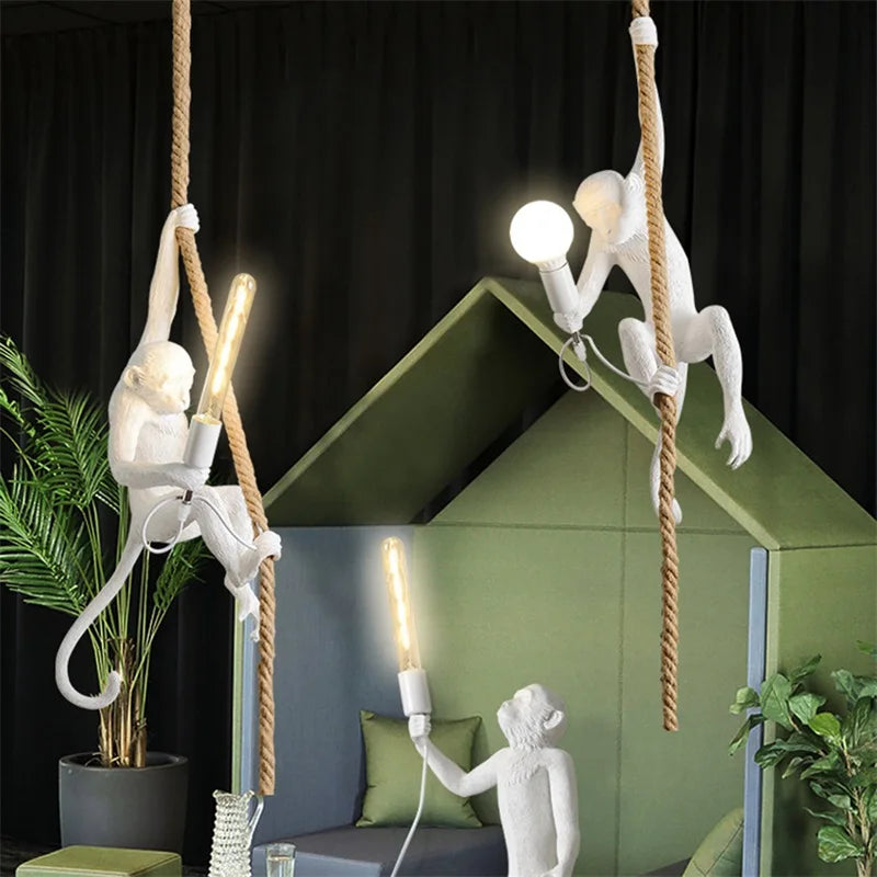 Monkey Shape Decorative Lighting Pendent