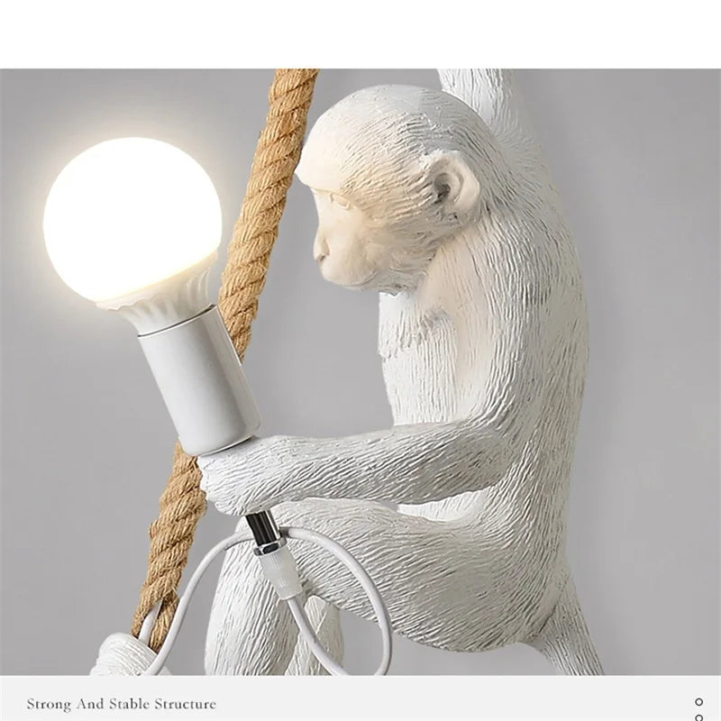 Monkey Shape Decorative Lighting Pendent