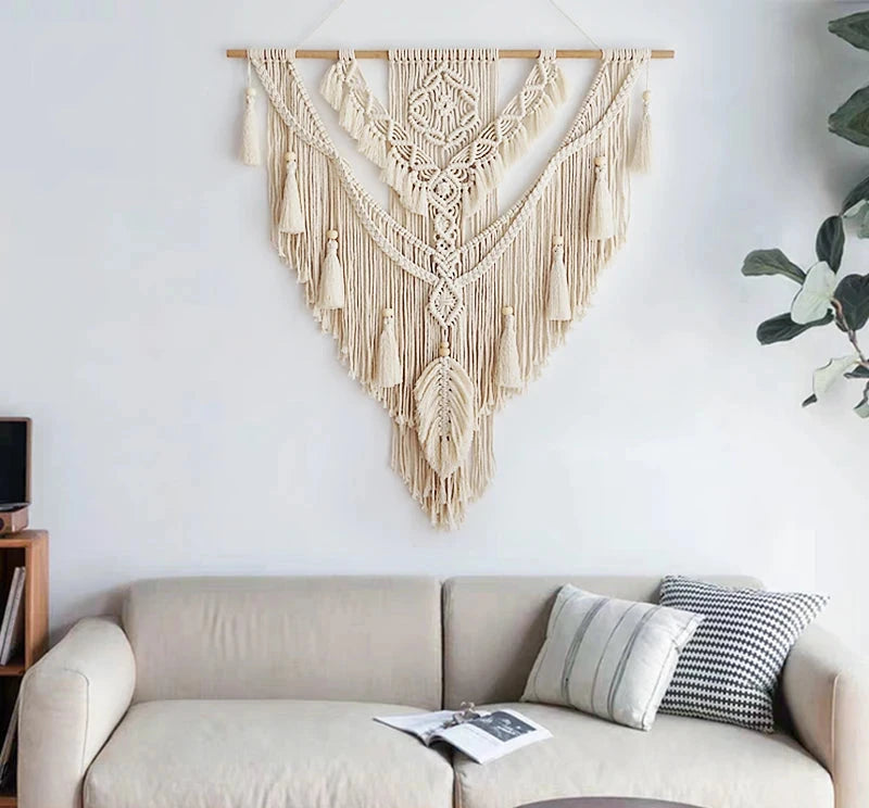 Bohemian Macrame Wall Hanging