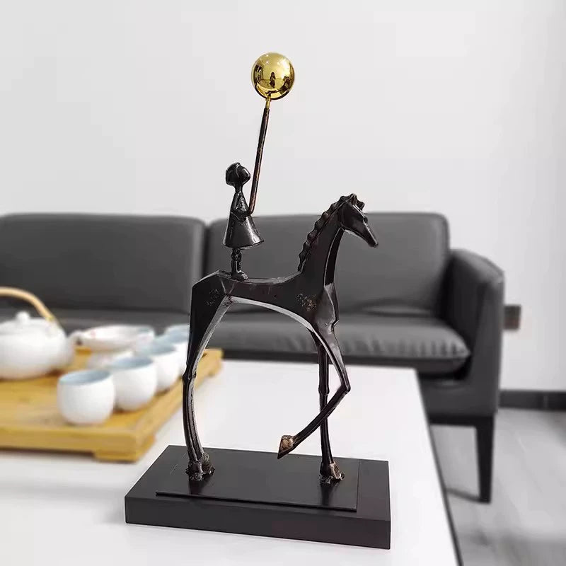 Luxury High-Grade Sculpture Horse Decoration