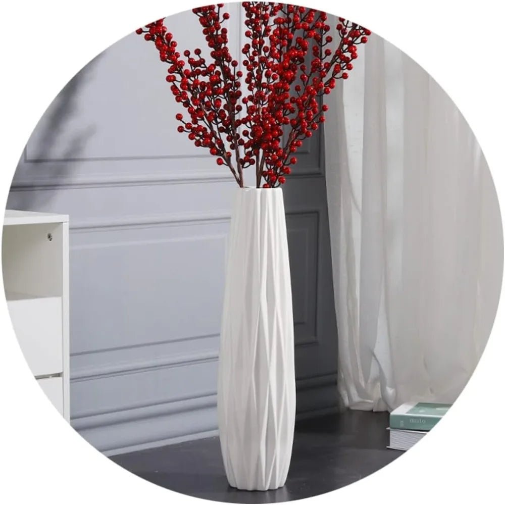 White High Rise Vase