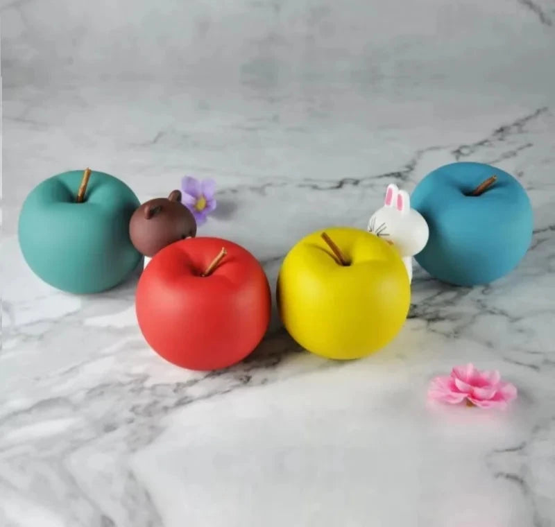 Ceramic Apple Ornaments