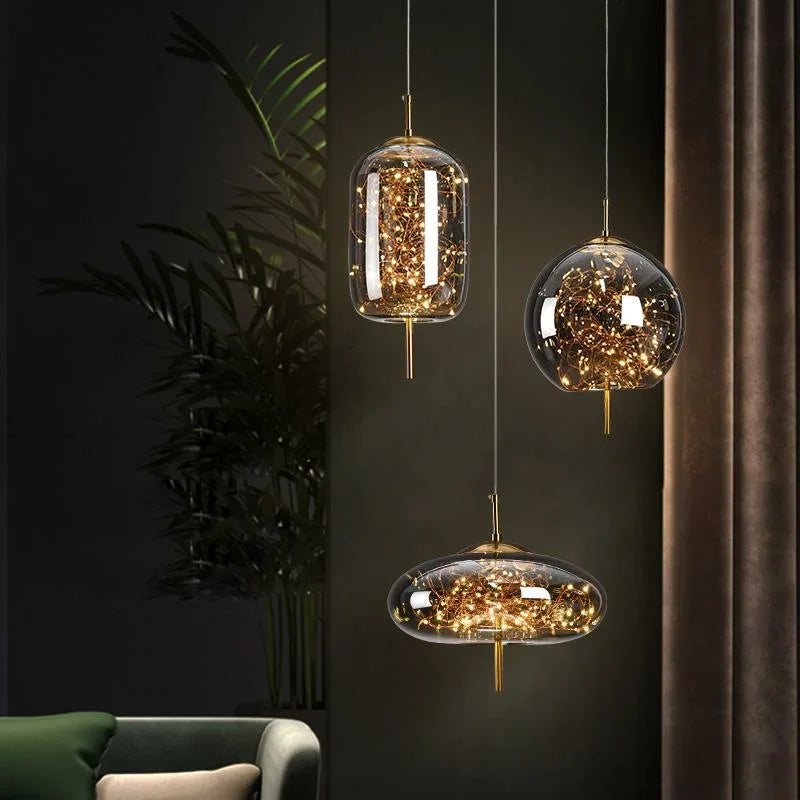 Luxury Modern Drop Pendant Light Chandelier