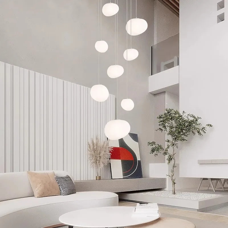 pendant light lamps for indoor double volume area