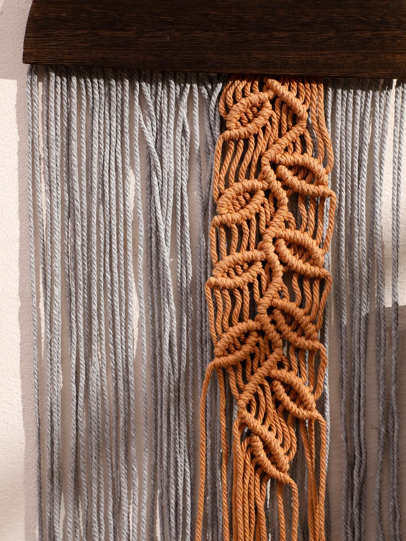 Hand-woven Macrame Ornament Wall Hanging Art