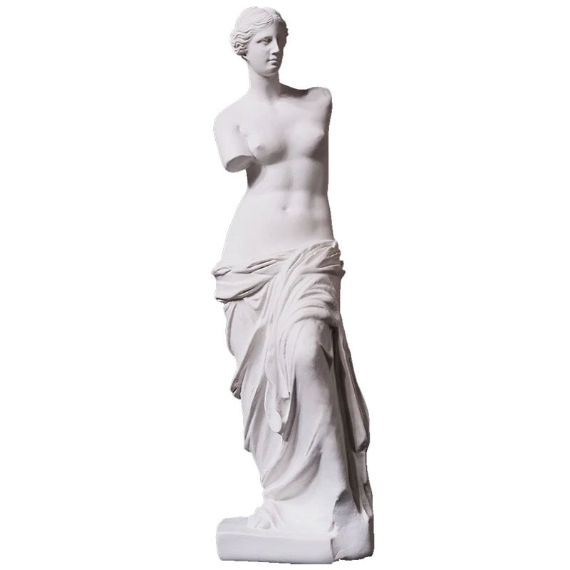 Broken Arm Venus Statue Artwork Plaster