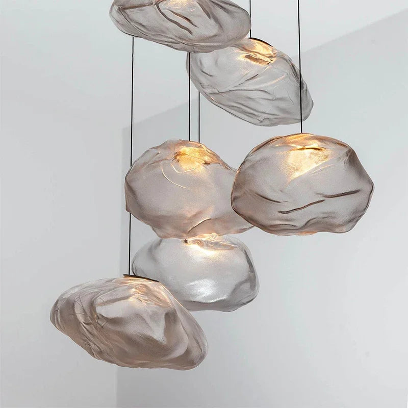 Cloud Glass Pendant Light Fixture