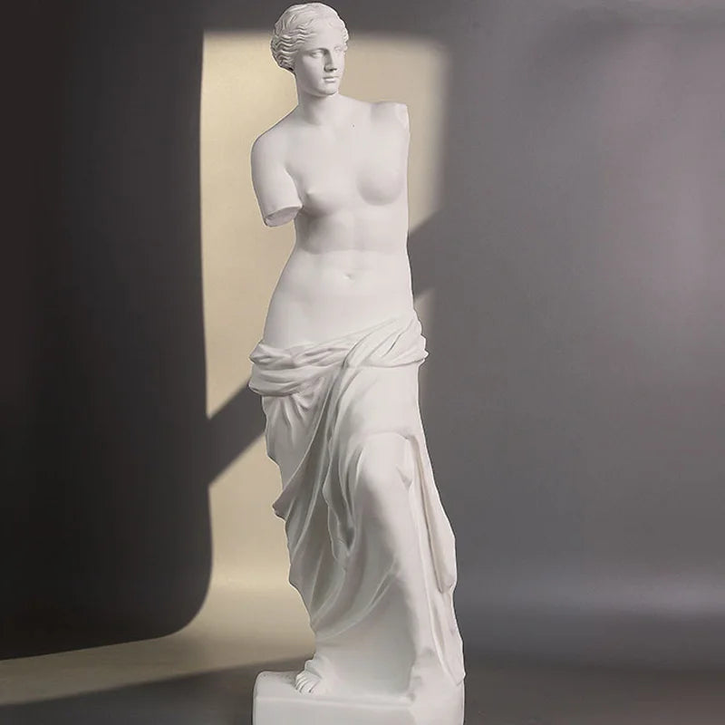 Broken Arm Venus Statue Artwork Plaster