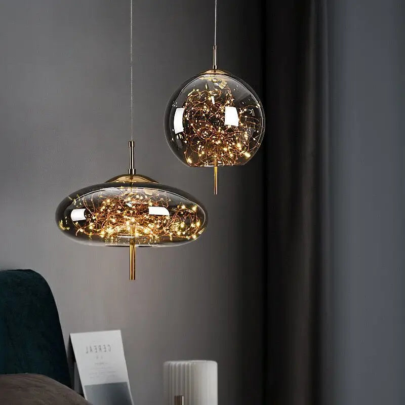 Luxury Modern Drop Pendant Light Chandelier