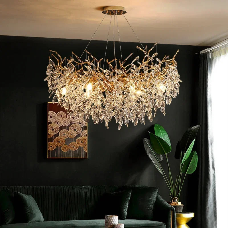 Luxury Dining Room Branch Led Pendant Lights