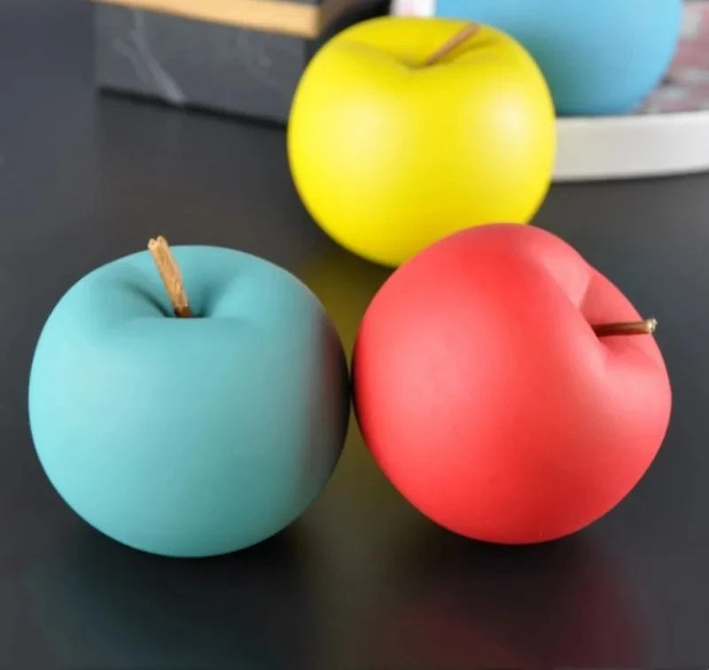 Ceramic Apple Ornaments