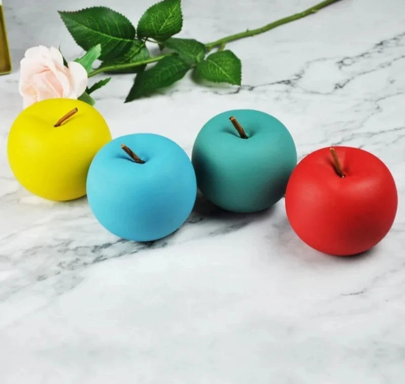 Ceramic Apple Ornaments