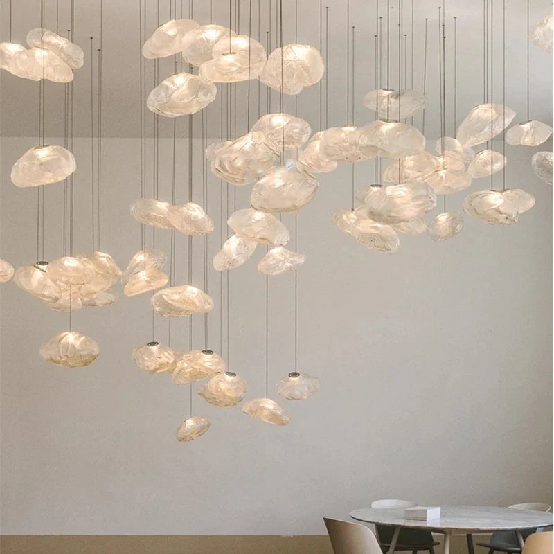 Cloud Glass Pendant Light Fixture