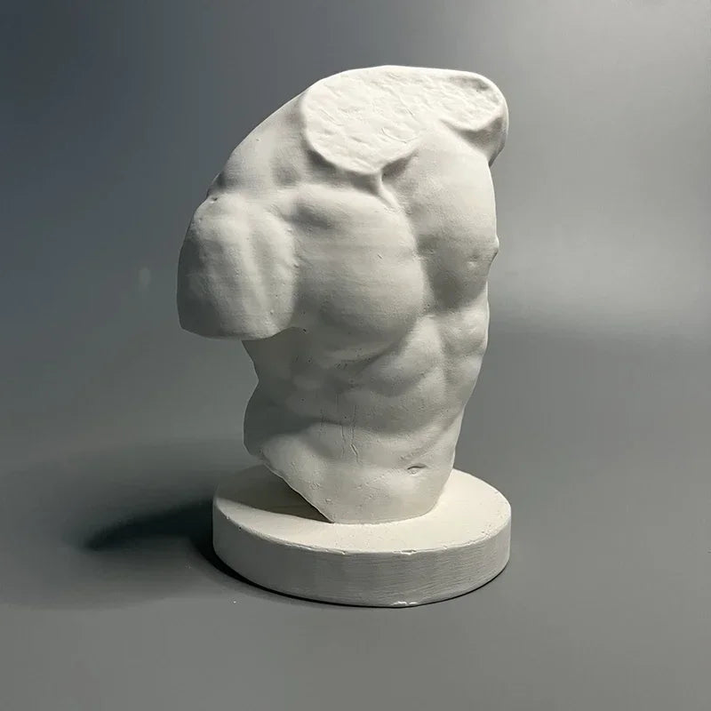 Art Plaster Sculpture David Statue