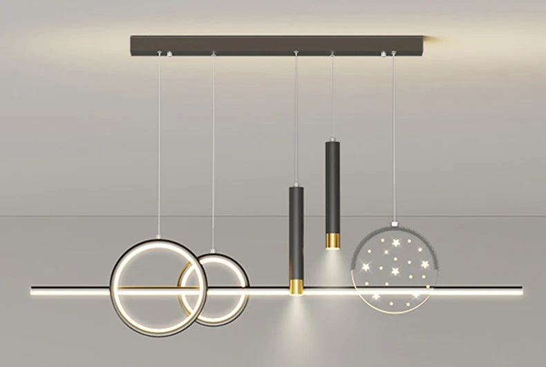 Linear pendant light