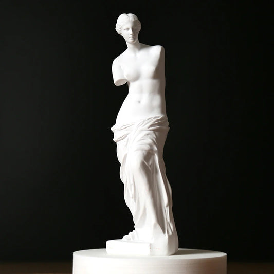 Broken Arm Venus Statue Artwork Plaster