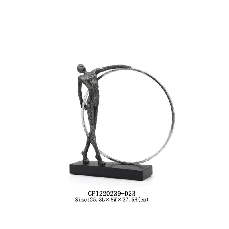 Gymnastic Figure Statue Desk Decoration