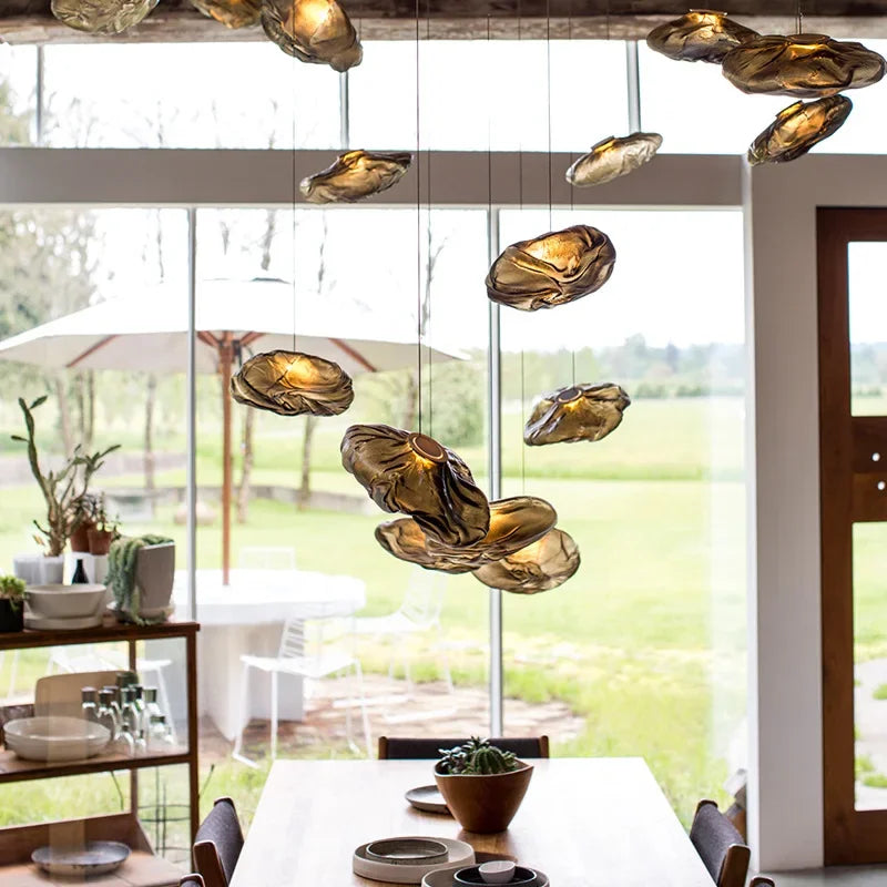 Cloud Glass Pendant Light Fixture