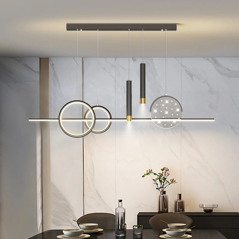 Linear pendant light