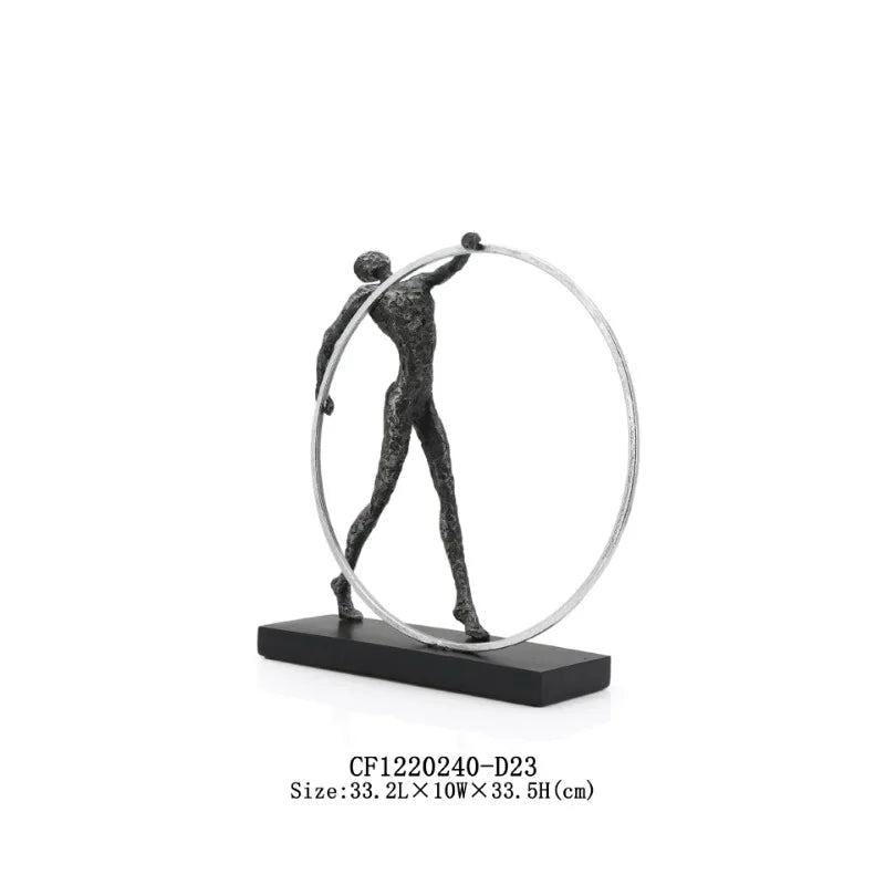 Gymnastic Figure Statue Desk Decoration