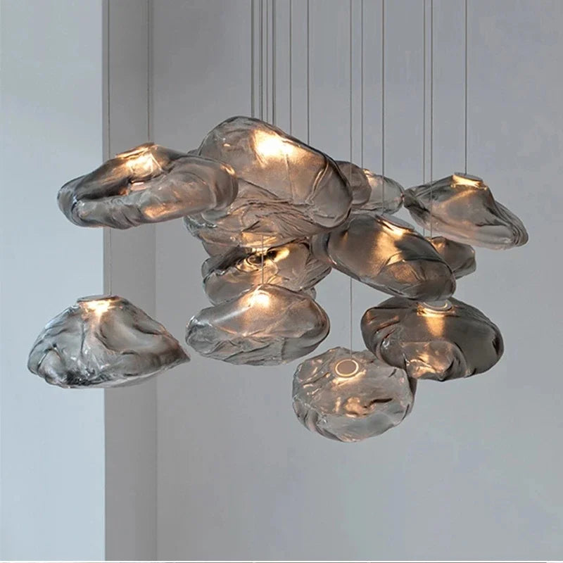 Cloud Glass Pendant Light Fixture