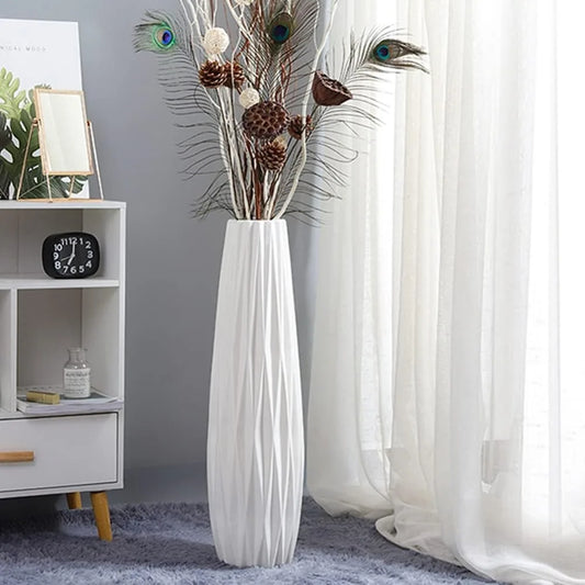 White High Rise Vase