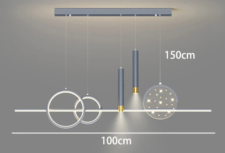 Linear pendant light